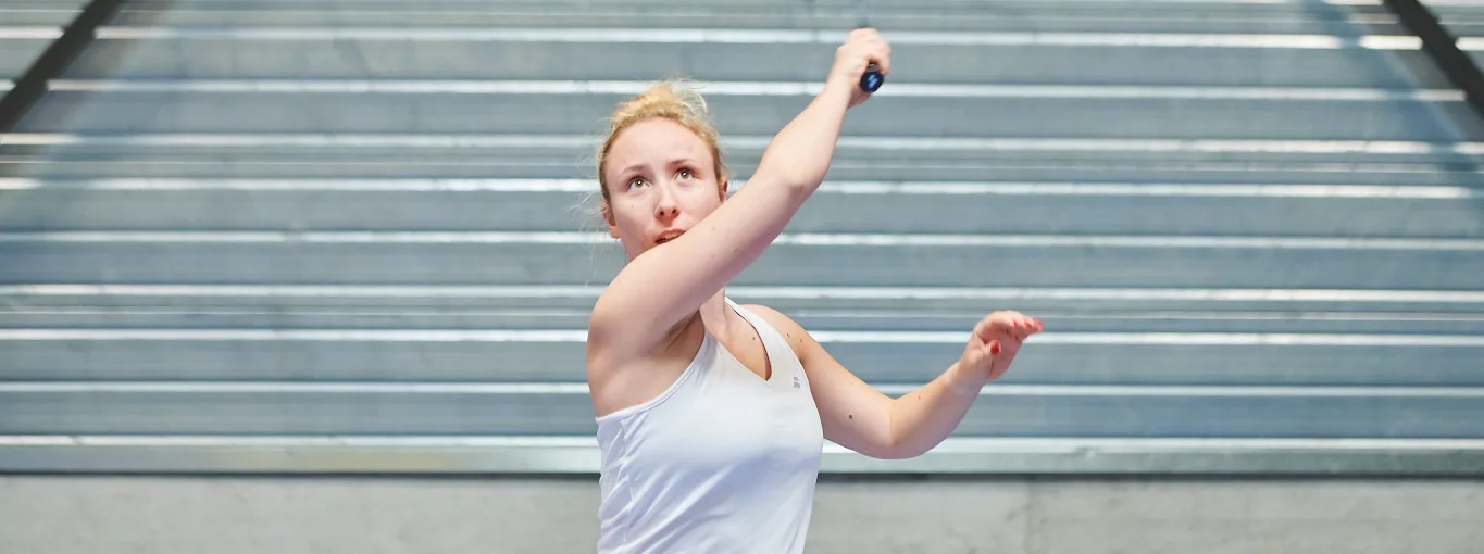 How can badminton improve our eyesight?