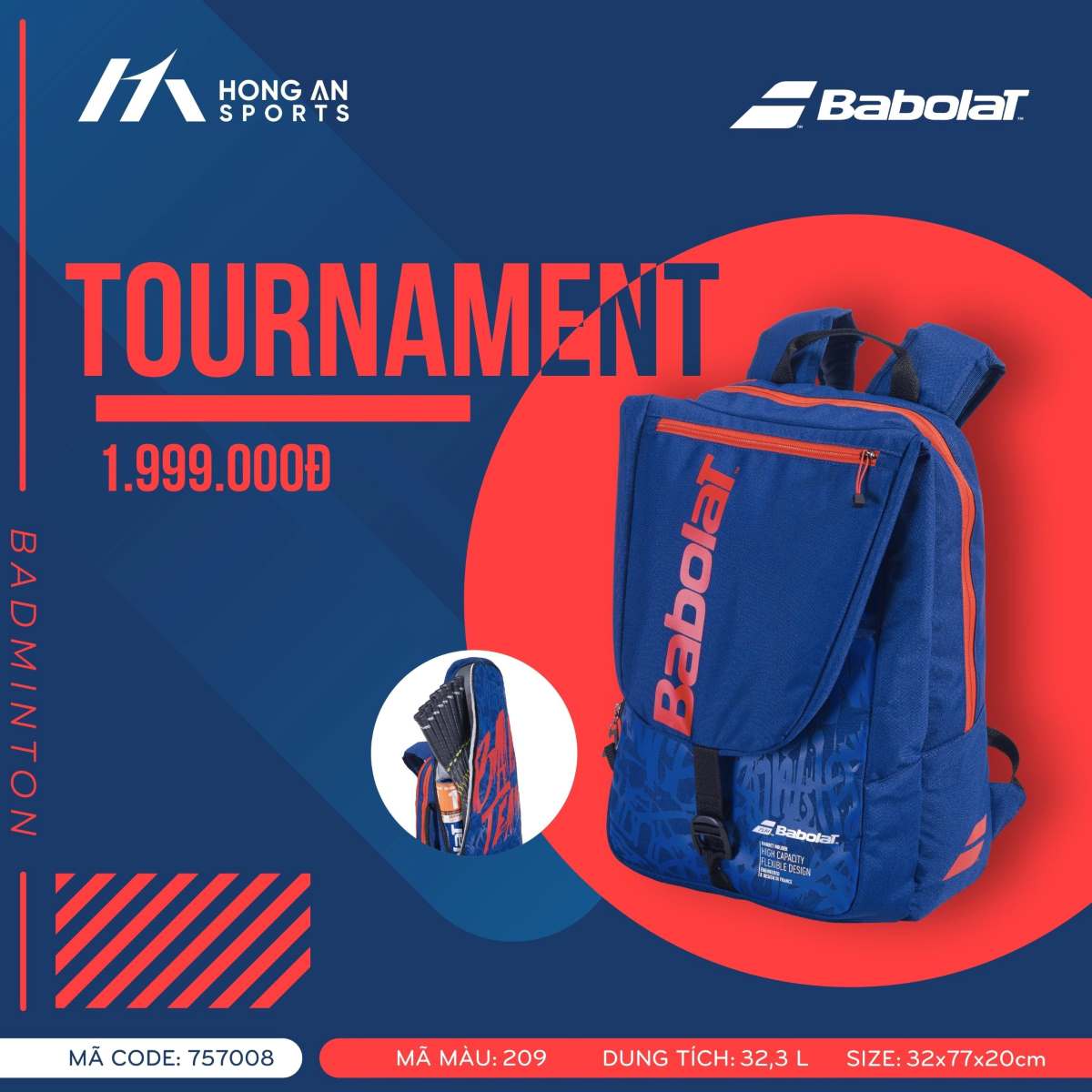 Tournament Bag Babolat Viet Nam