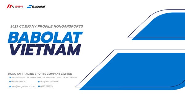 Hồng Ân Sports là nhà phân phối độc quyền thương hiệu Babolat tại Việt Nam