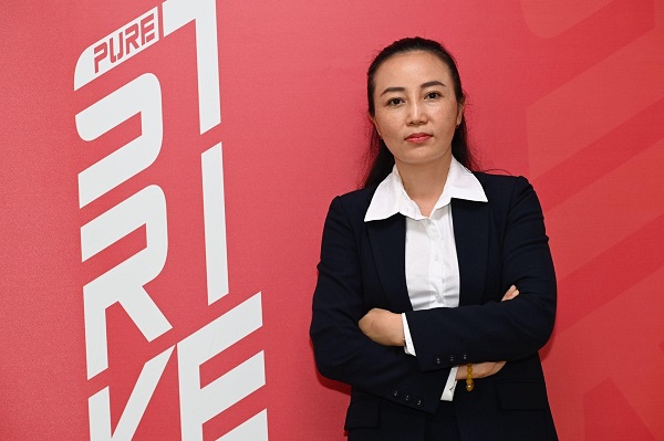 Mrs. Jenny Le - Tổng Giám đốc của Hồng Ân Sport - CEO Babolat Việt Nam