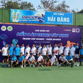 Giải Quần Vợt Diễn Đàn Tennis Tây Ninh – Tuấn Sports