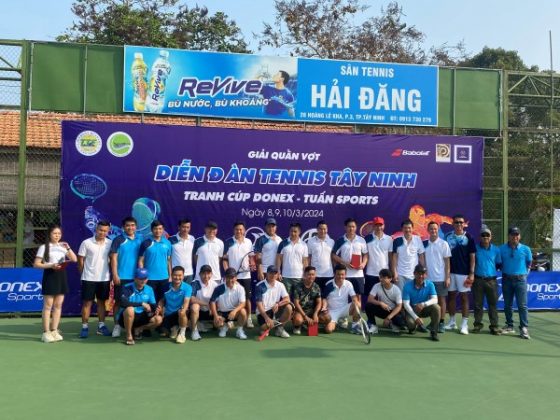 Giải Quần Vợt Diễn Đàn Tennis Tây Ninh – Tuấn Sports
