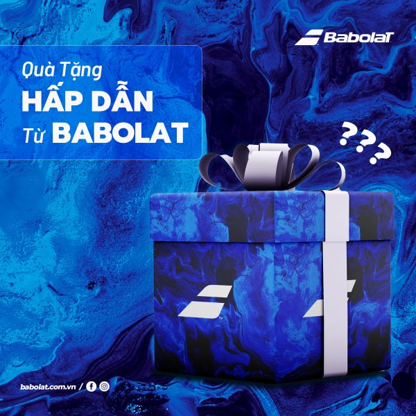 Nhận quà tặng hấp dẫn từ Babolat